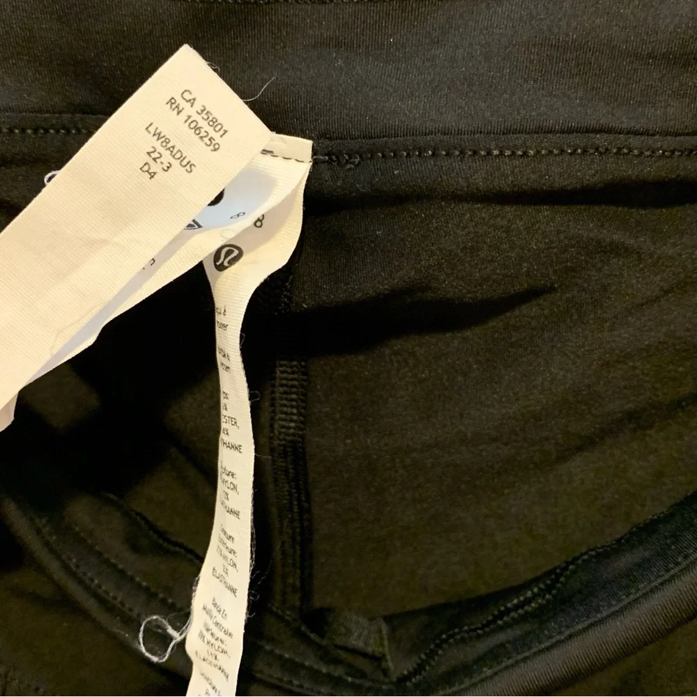 Lululemon Athletica Side-Pleat High-Rise Tennis Skirt Skort Black Retail $88.00 - Picture 12 of 14